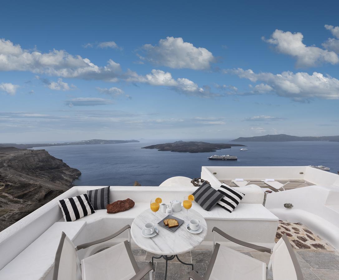 Aigialos Luxury Traditional Settlement Fira  Værelse billede
